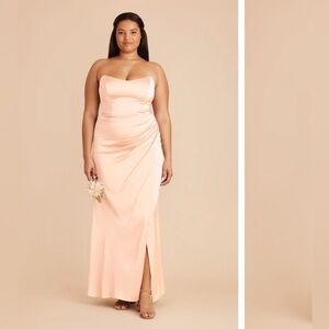 Birdy Grey Matte Satin Dress